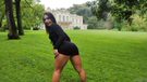 Big Booty Italian Cutie Watering in the Rain! - Part 1 picture 5