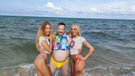 Beach Bunny Blondes Khloe Kapri & Chloe Temple Threesome in Front of Cuckold Sugar Daddy picture 26