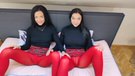 Part 1 -- Hardcore Handcuffed Threesome w Big Ass BFF Lady Gang & Zuzu Sweet picture 17