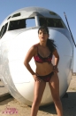 Sunny in Front of an Airplane Graveyard picture 4