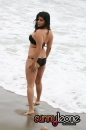 Black Bikini Beach Shore picture 24