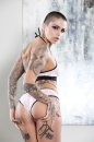 Tattooed Slut VS Hard Cock picture 2